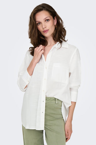 Chemise à manches longues - Blanc - ONLY® - 7