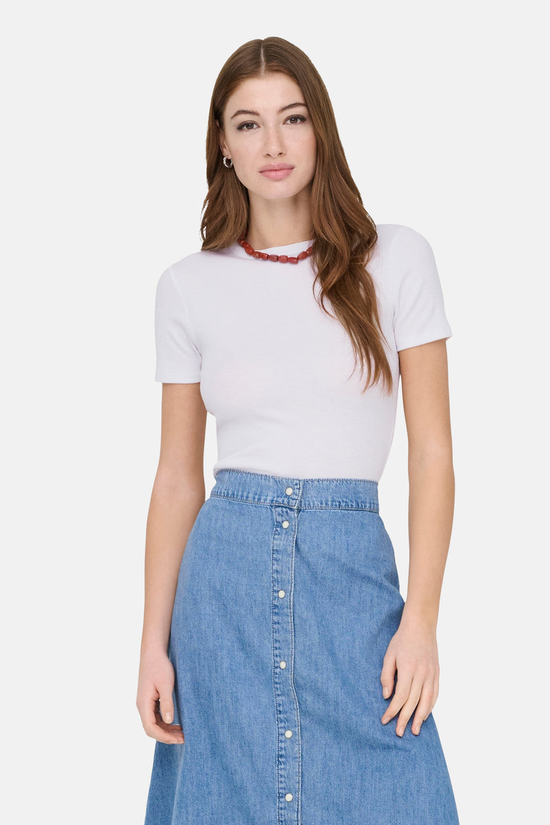 T-shirt à manches courtes - blanc