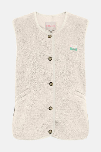 ONLBABY TEDDY VEST PNT CS