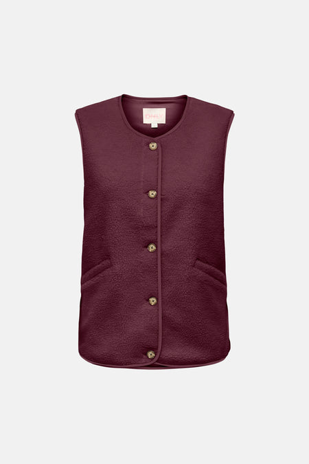 Bodywarmer rouge - ONLY®