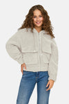 ONLTANJA TEDDY HOOD JACKET OTW CS