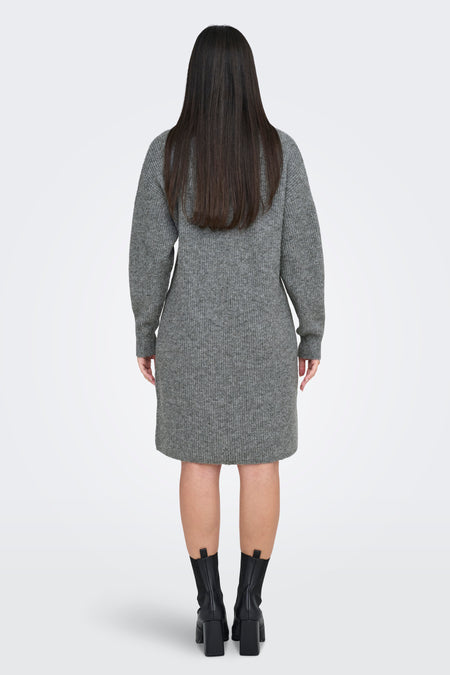 ONLTOKYO L/S ZIP DRESS KNT