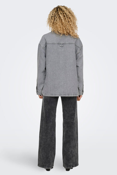 ONLEMMIE L/S SHIRT GREY DNM AZG NOOS