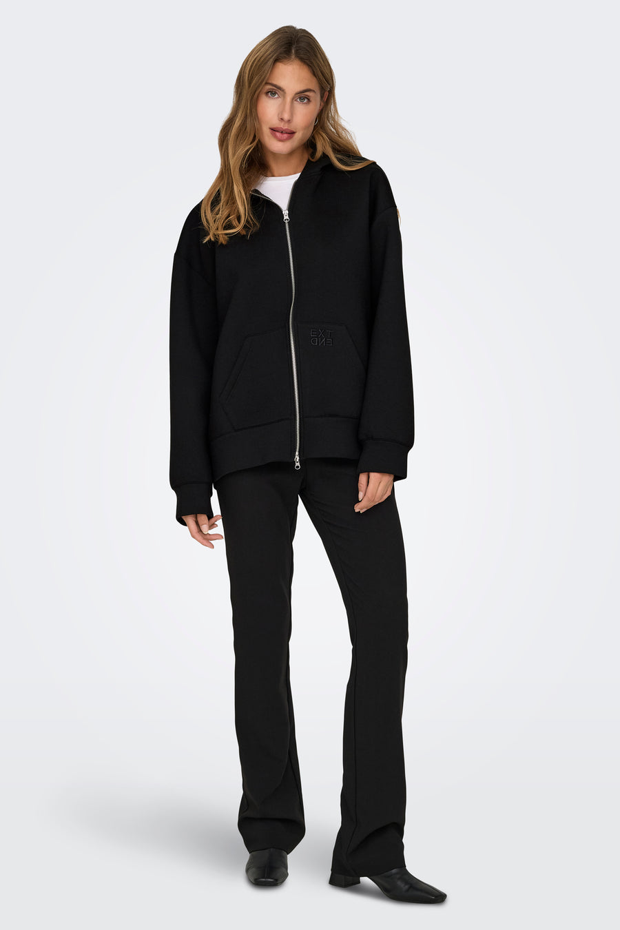 Sweat à capuche - noir