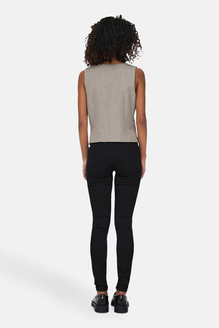 ONLLINDA S/L MEL FITTED VEST CC TLR