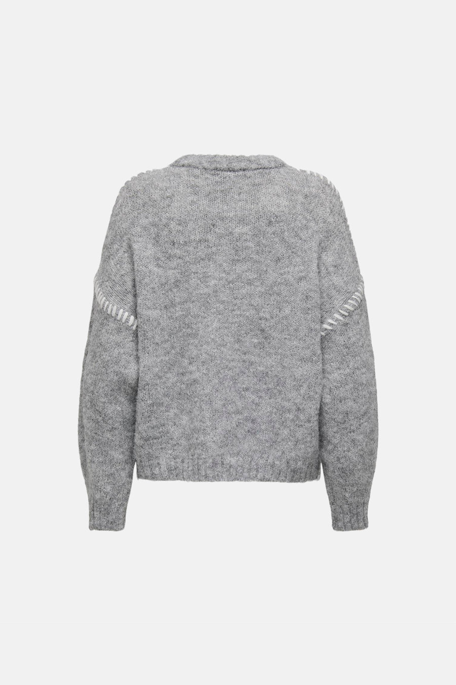 Pull à col rond - gris - JDY