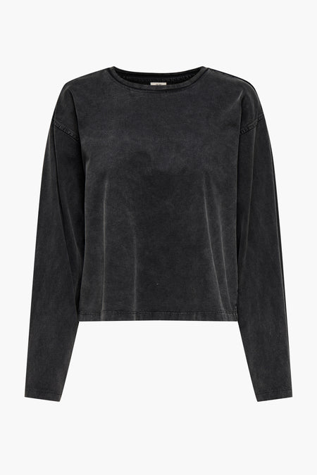 JDYRITA L/S WASHED TOP JRS