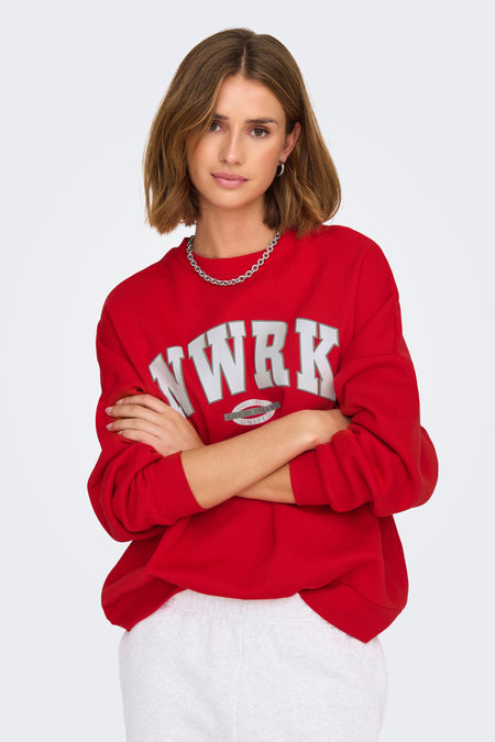 ONLDEBORAH L/S CLUB O-NECK SWT
