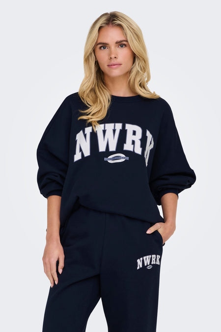 ONLDEBORAH L/S CLUB O-NECK SWT