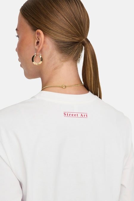 T-shirt à manches courtes - blanc