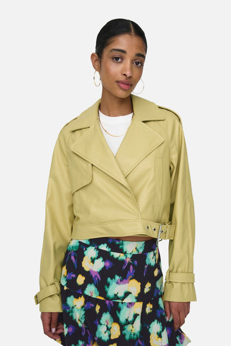 ONLKIRA FAUX LEATHER JACKET OTW
