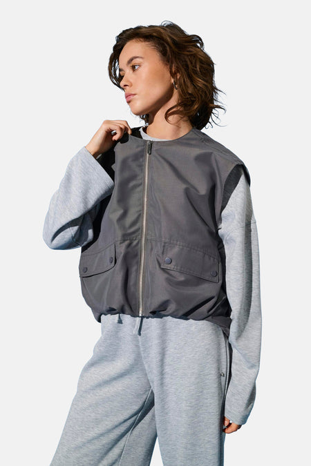 Veste sans manches - gris