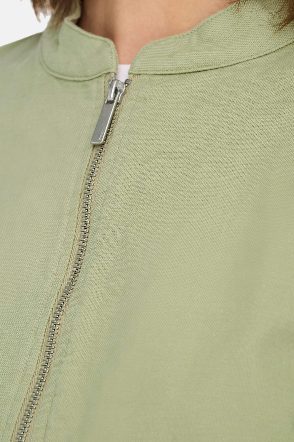 ONLMADICKEN LINEN BOMBER OTW