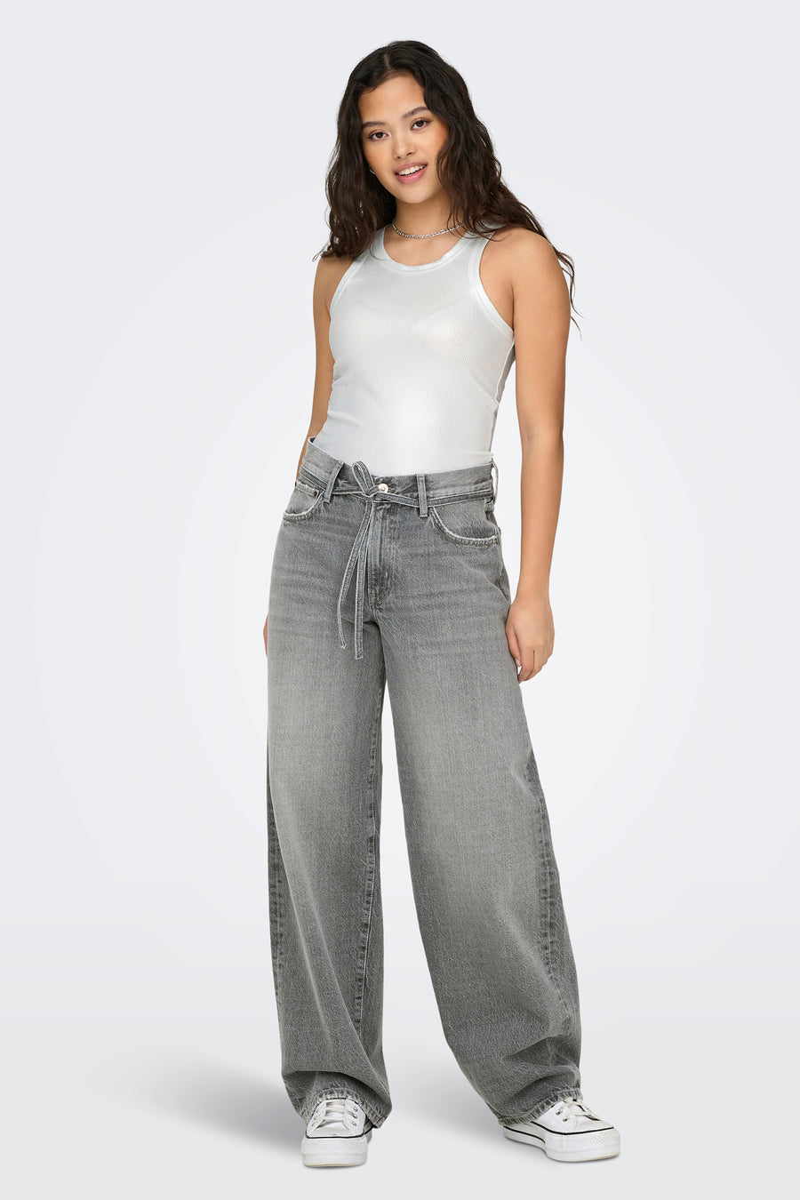 GIANNA - mid grey denim - ONLY®