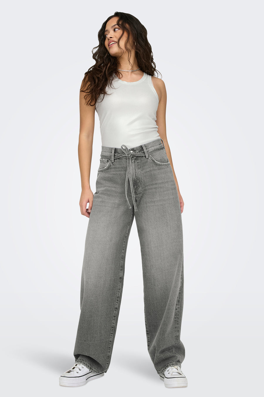 GIANNA - mid grey denim - ONLY®