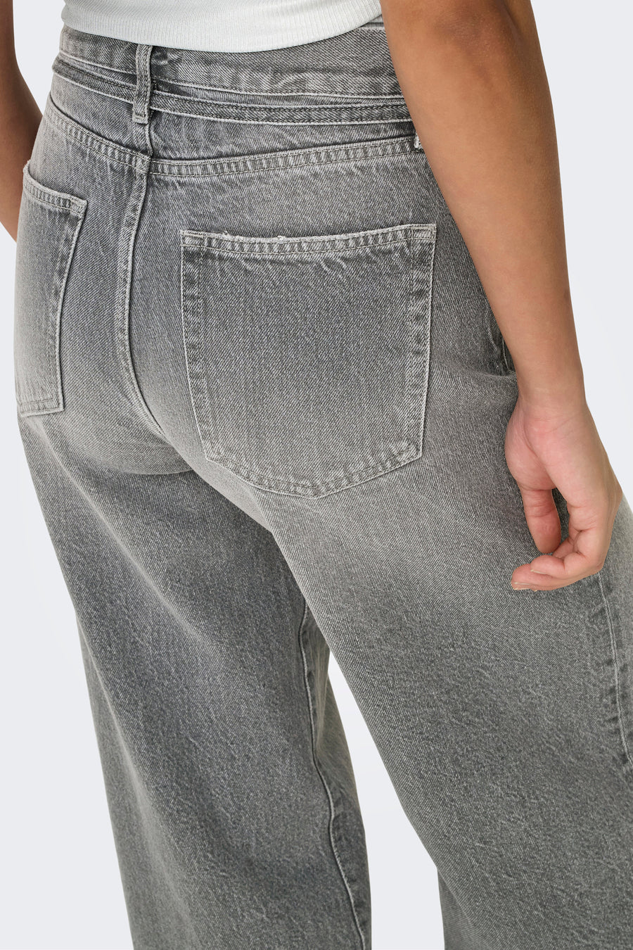 GIANNA - mid grey denim - ONLY®