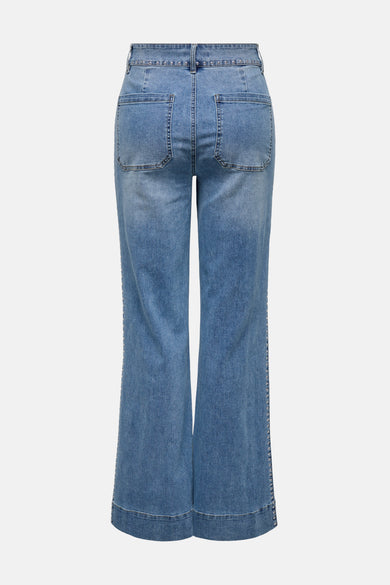 ONLJUICY HW WIDE STUD DNM GUA