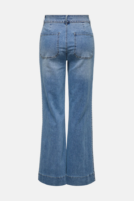 ONLJUICY HW WIDE STUD DNM GUA