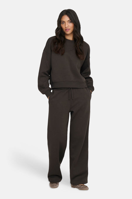 Pantalon de jogging - brun