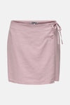 ONLCARO MW WRAP LINEN BL SKIRT CC PNT