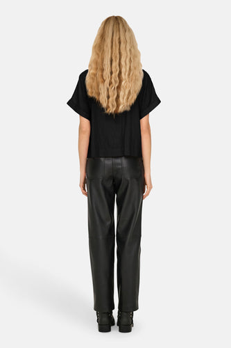 ONLCARO S/S LINEN BL BOXY SHIRT CC PNT - ONLY®