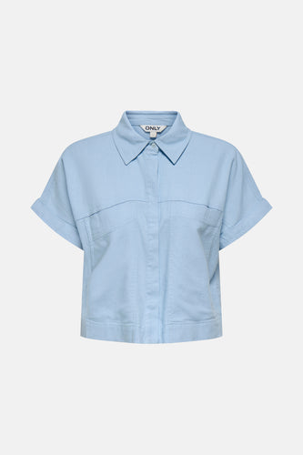 Chemise à manches courtes - Bleu clair - ONLY®