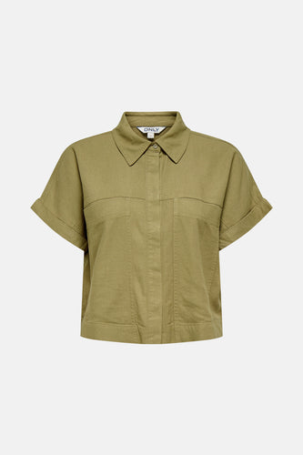 Chemise à manches courtes - Kaki - ONLY®