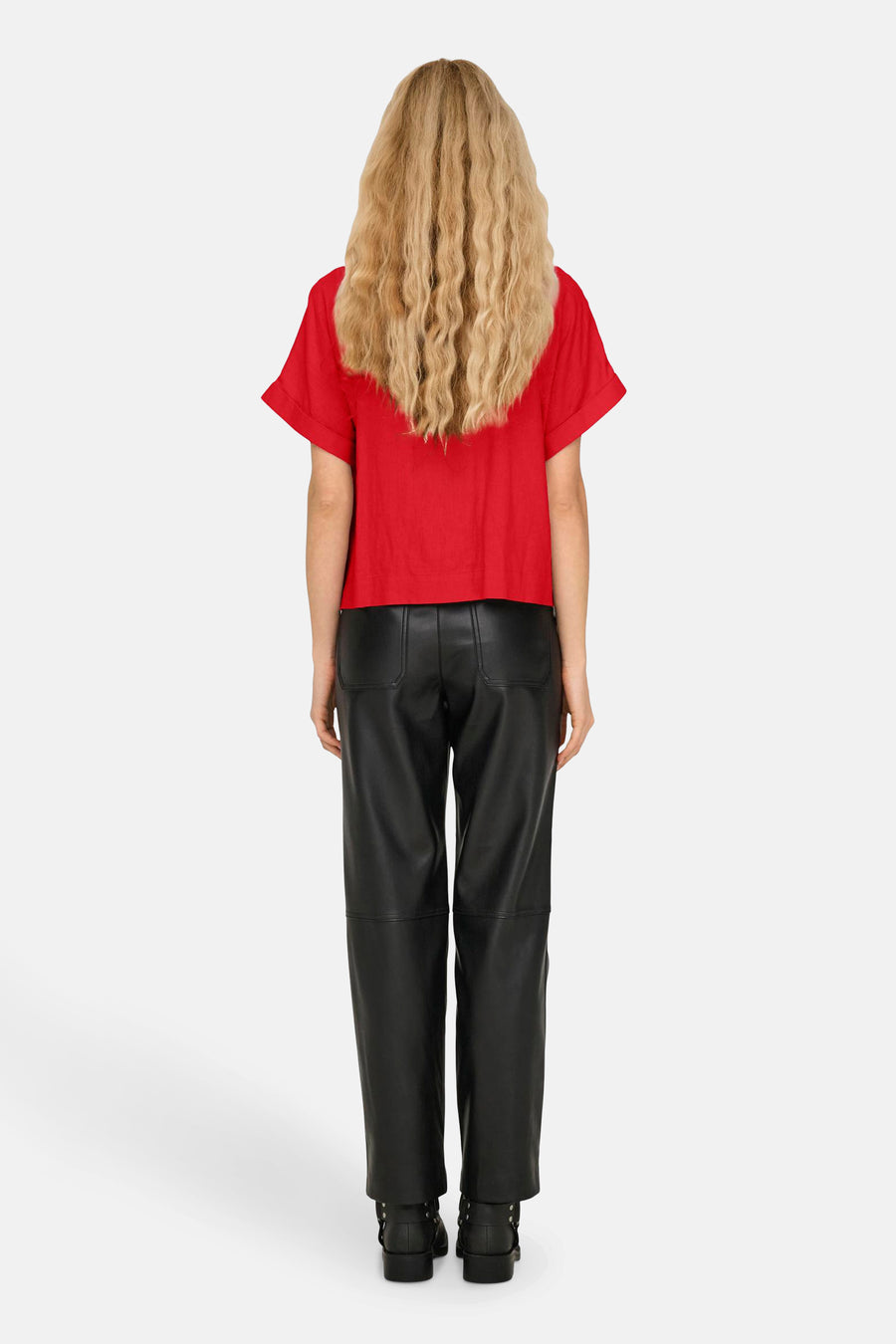 ONLCARO S/S LINEN BL BOXY SHIRT CC PNT - ONLY®