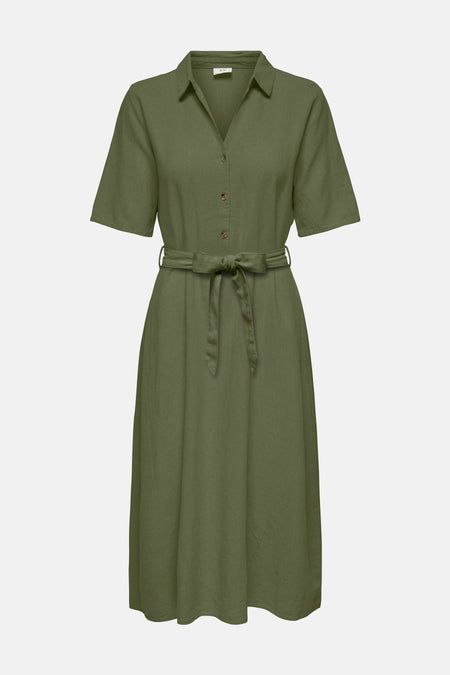 Robe à manches courtes - Kaki