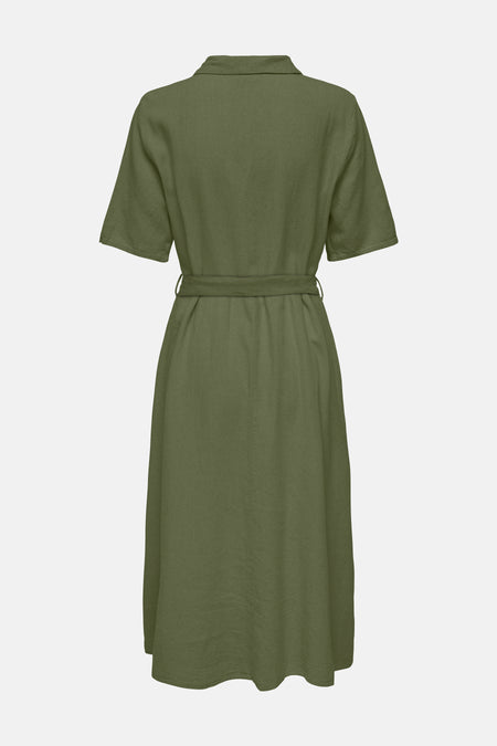 Robe à manches courtes - Kaki