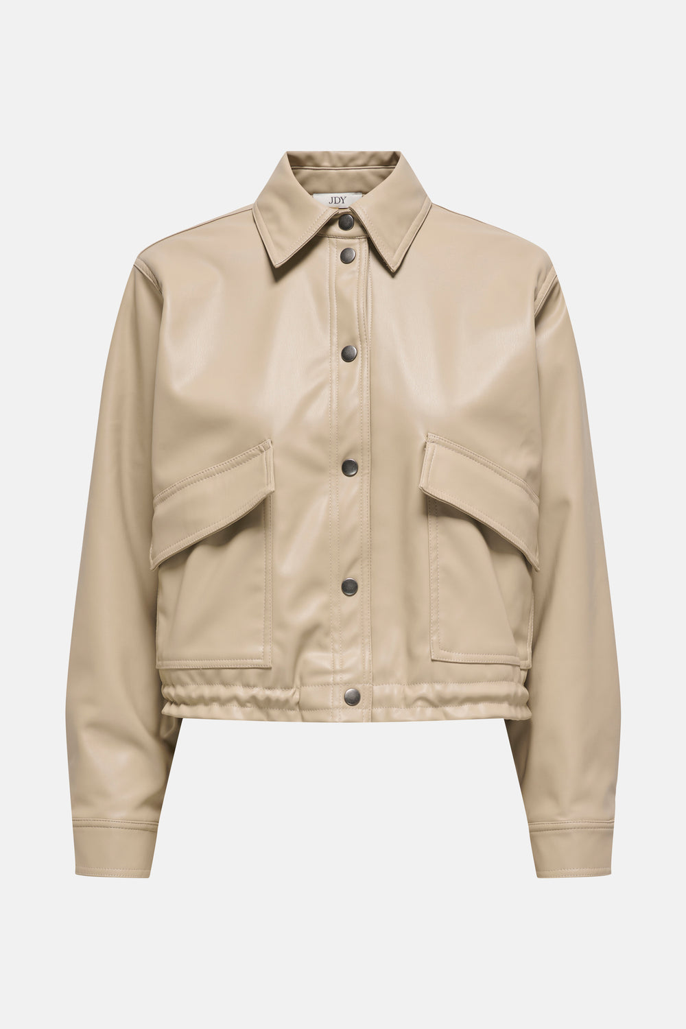 Veste en cuir Beige - JDY