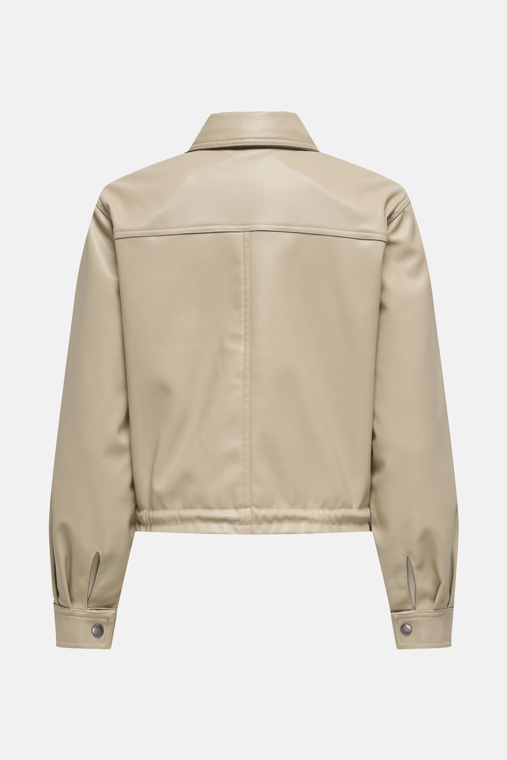Veste en cuir Beige - JDY