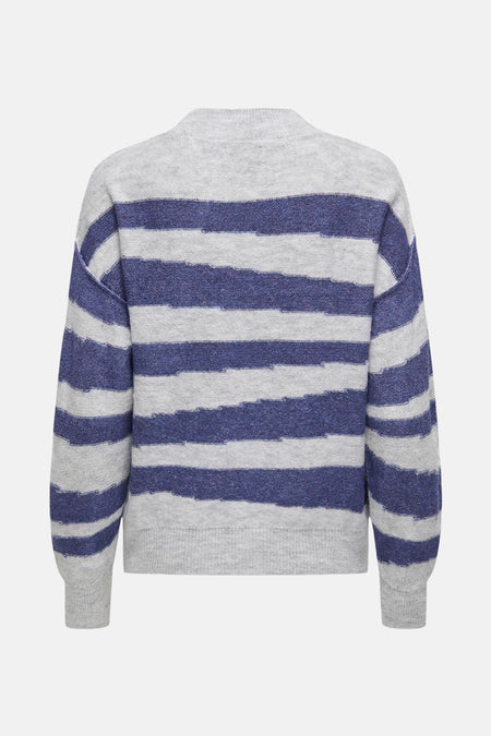 JDYLETTY L/S STRIPE PULLOVER KNT
