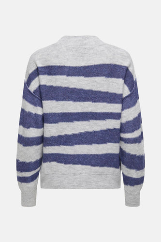 Pull à col rond - gris - JDY