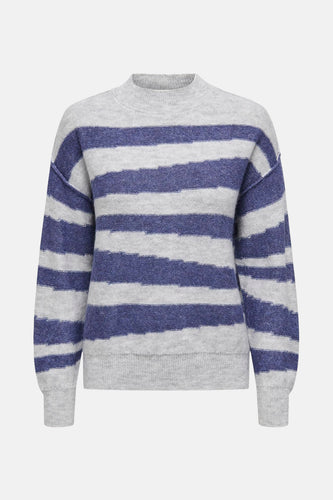 Pull à col rond - gris - JDY