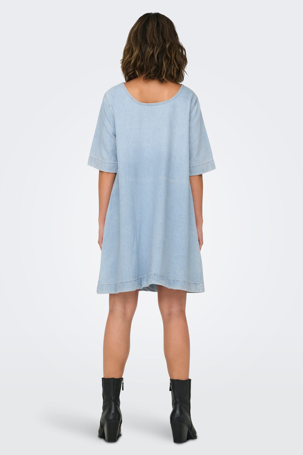 Robes manches courtes Light blue denim - ONLY®