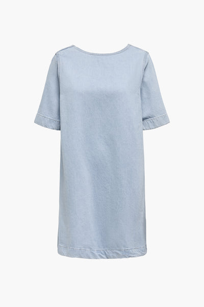Robes manches courtes Light blue denim - ONLY®