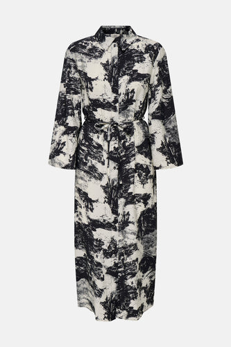 JDYEVELYN LIFE 7/8 MIDI SHIRT DRESS WVN