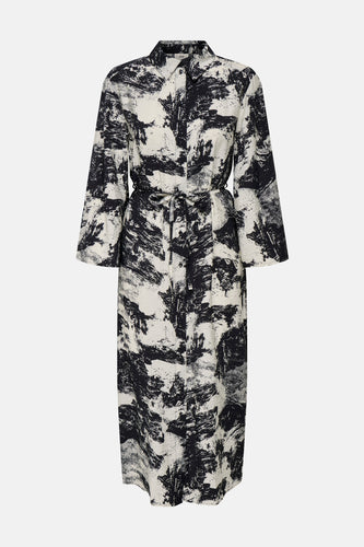 JDYEVELYN LIFE 7/8 MIDI SHIRT DRESS WVN