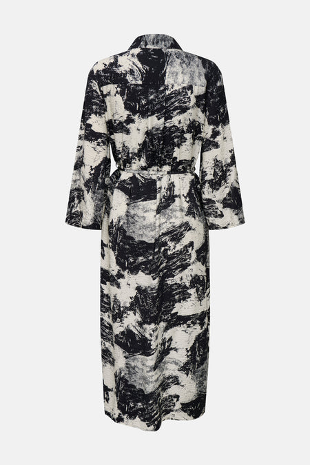 Robe à manches longues - Noir