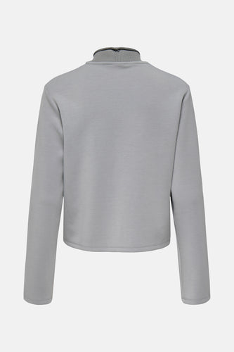 T-shirt à manches longues - gris - JDY