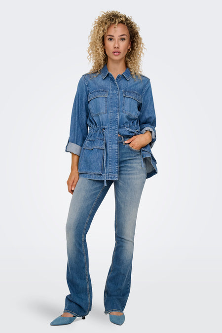 ONLBLUSH MID FLARED DNM DOT741 NOOS