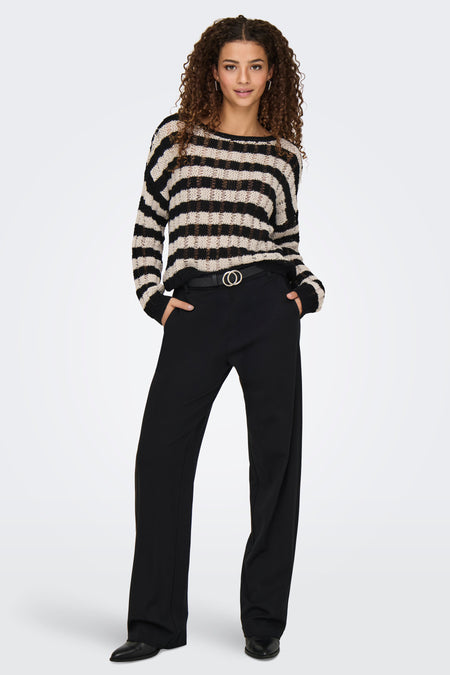 ONLCAPRI LS O-NECK CC KNT
