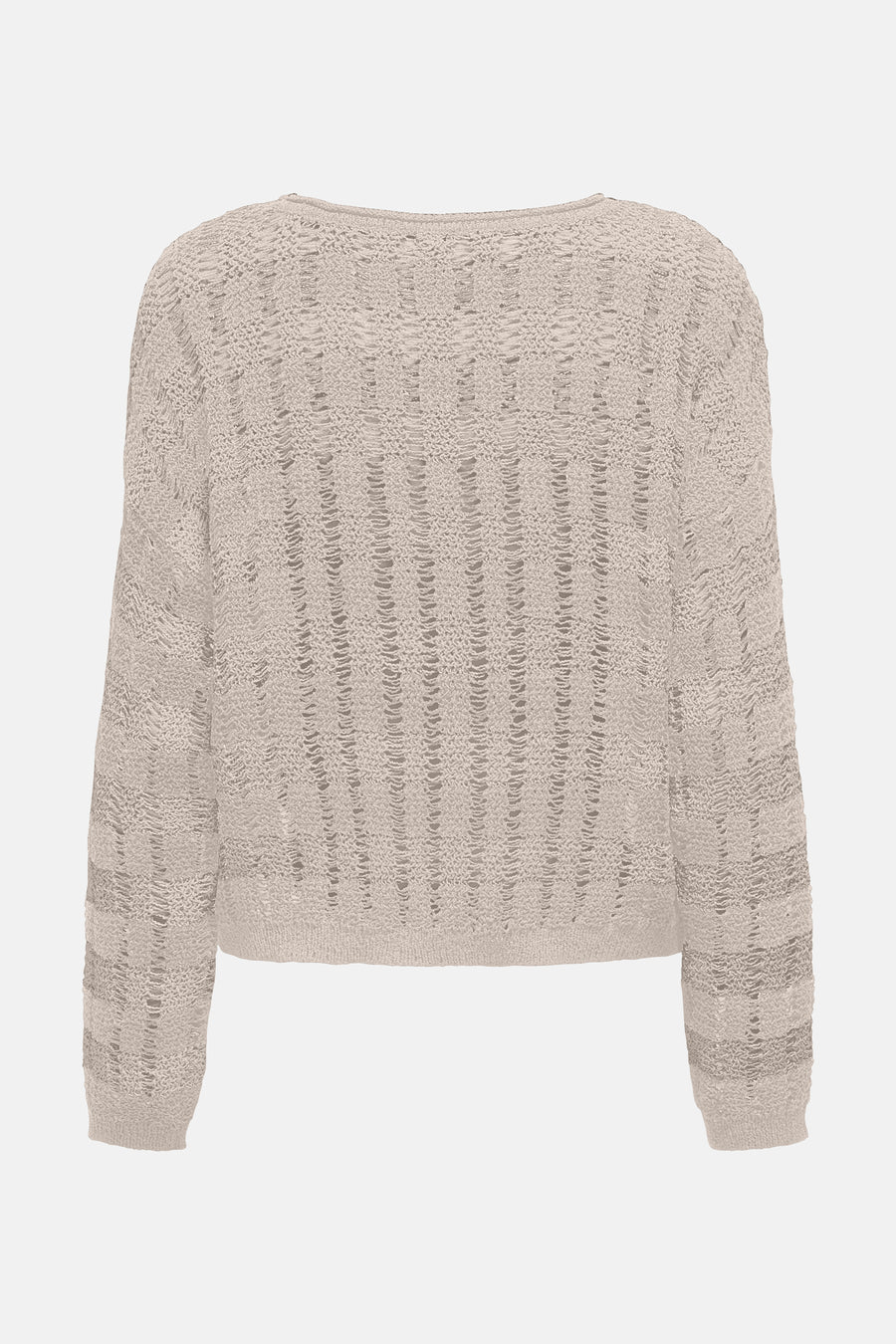 Pull à col rond - Beige - ONLY®