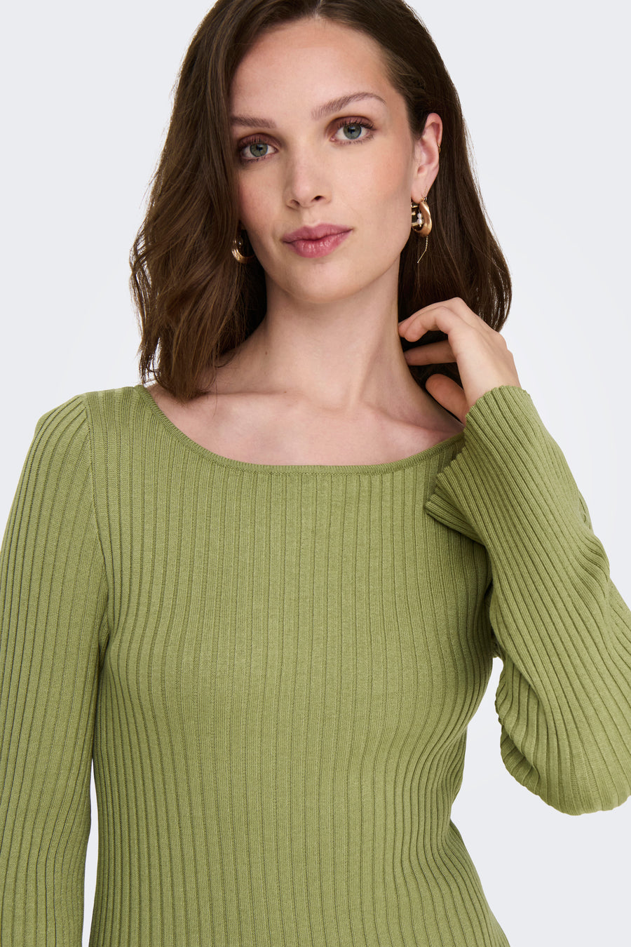 Robe à manches longues - vert - ONLY®