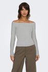 T-shirt à manches longues - gris