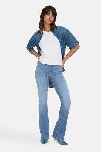Jeans flared mid blue denim - ONLY®