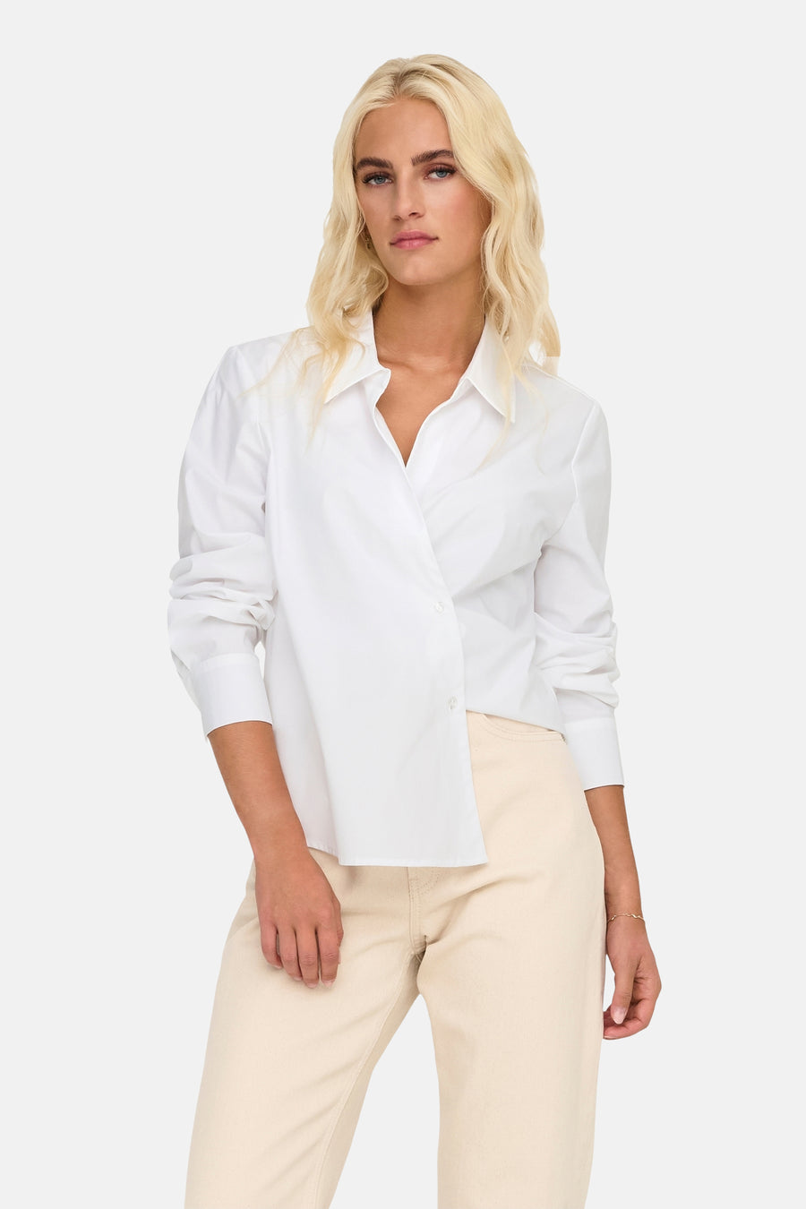 Chemise à manches longues - blanc - ONLY® - 1