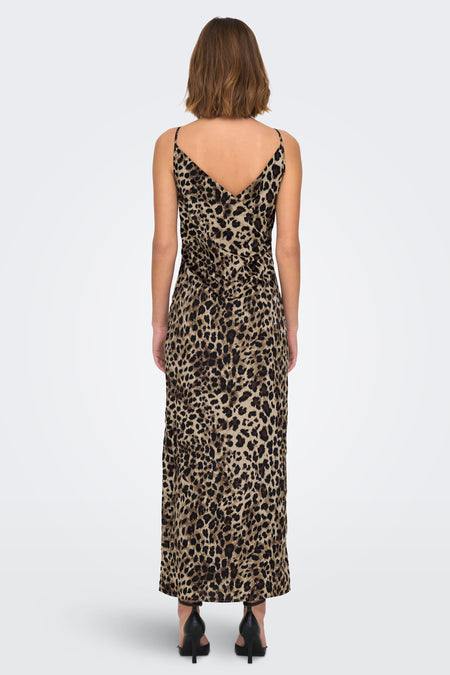 ONLCHIGO LIFE STRAP SATIN MAXI DRESS WVN