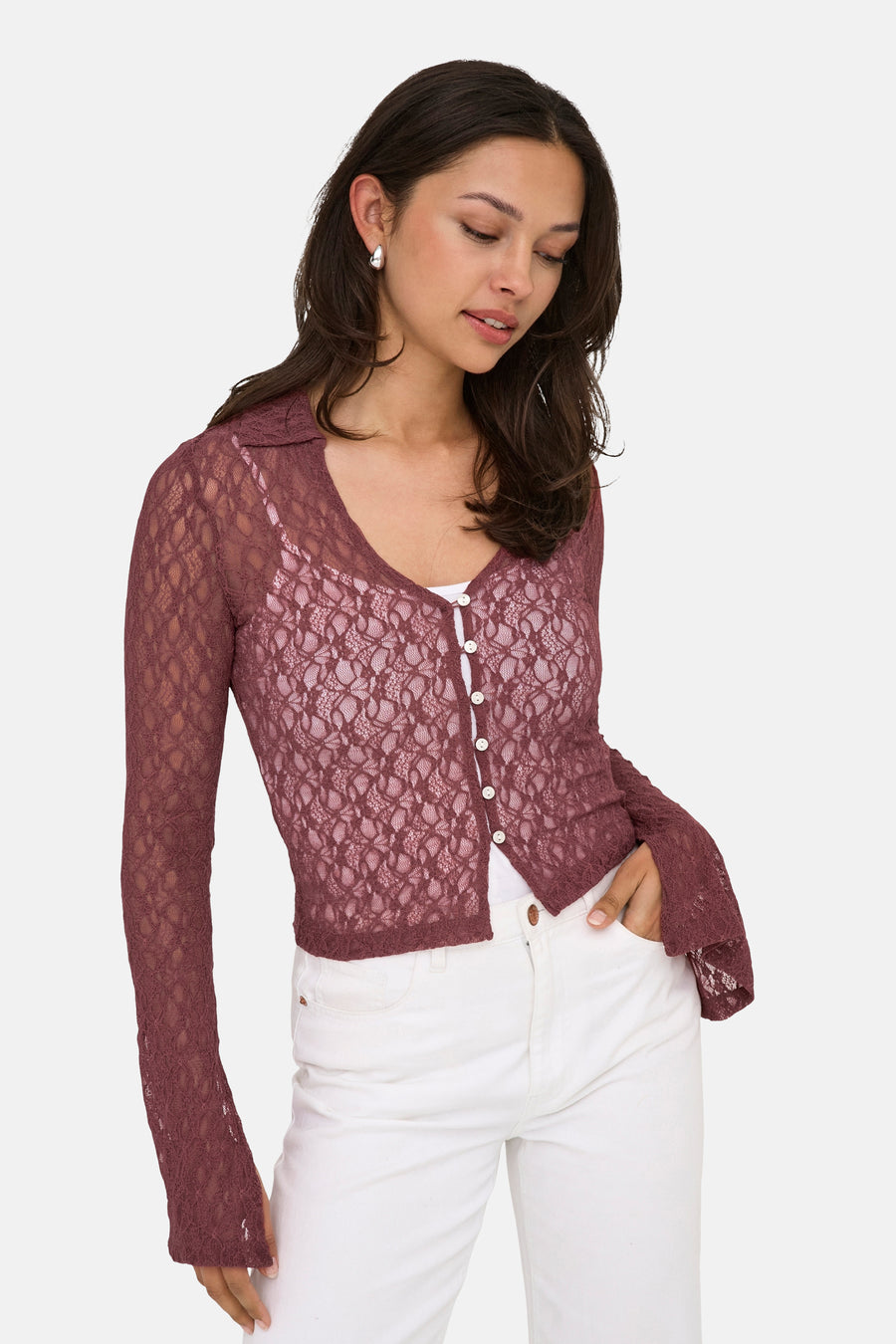 T-shirt à manches longues - rouge - ONLY®